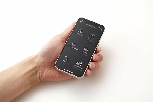 ポイント：面倒な設定がスマホで完結！ イメージ