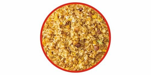 日清「冷凍 チキンラーメン 金の炒飯」香ばしたまごのおいしさが特徴的