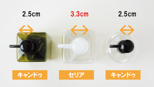 セリアの無印そっくりさん 角型ポンプが押しやすく優秀でした イメージ2