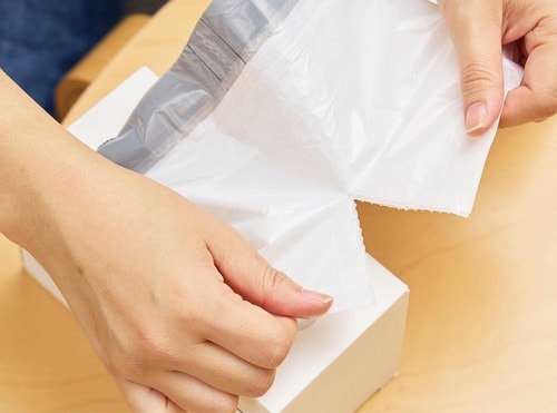 ロール式なのでかさばらない スリーコインズおすすめ イメージ