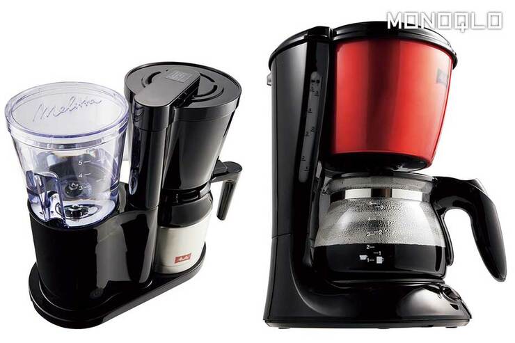 格安コーヒーメーカーおすすめ2選。旨いコーヒーが手軽にいれられる！(MONOQLO)のイメージ