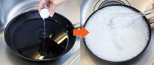 油を触接排水口に流すのと一緒乳化するだけの油処理アイテム イメージ