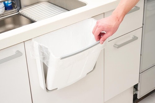 キッチン壁掛けゴミ箱おすすめ Crane Beauty 折りたたみ ゴミ箱 イメージ3