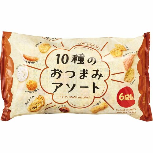 オーケーの食品おすすめ オーケー 10種のおつまみアソート イメージ