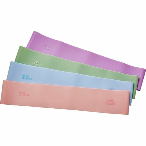 エクササイズバンドおすすめ YOGOTO  トレーニングチューブ 4本セット イメージ
