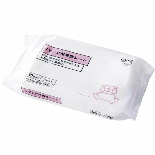 フローリング用掃除シートおすすめ カインズ リビング用掃除シート イメージ