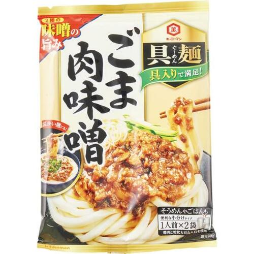 キッコーマン:具麺（ぐーめん） ごま肉味噌:食品