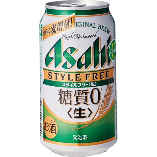 アサヒビール:スタイルフリー 糖質ゼロ:お酒