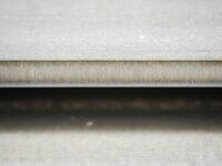 ⚫︎新品時と25日間使用後の刃とジェルスムーサーの拡大図 T字カミソリおすすめ イメージ14