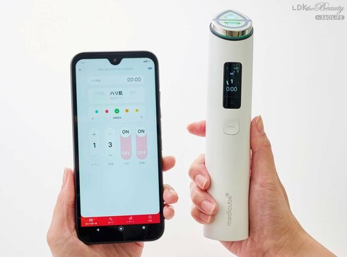 使いやすさ：アプリと連動して使用。迷わず使えるスマートな設計 美顔器おすすめ イメージ