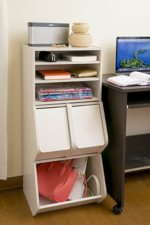 ⑤頑張らなくてもスタイリッシュ！アイリスオーヤマスタックボックス イメージ4