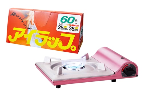 1：カセットコンロと湯煎できるポリ袋 防災リュックおすすめ イメージ