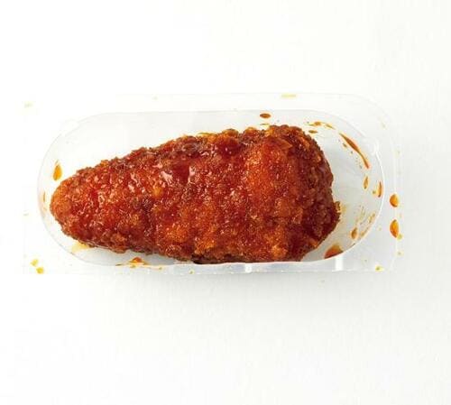 D評価: 鶏肉の風味がマヨに負けてる「チキンマヨネーズカツ」