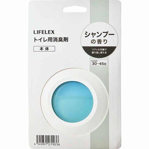 トイレ用消臭芳香剤おすすめ コーナン LIFELEX トイレ用 消臭剤 シャンプーの香り イメージ