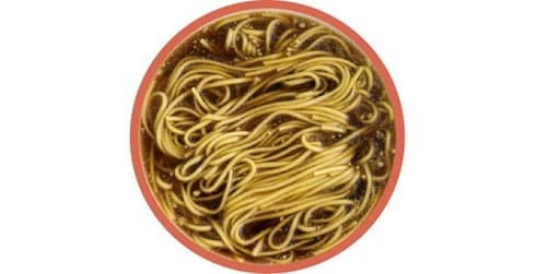 背脂が多く太い麺の燕三条 背脂らーめん