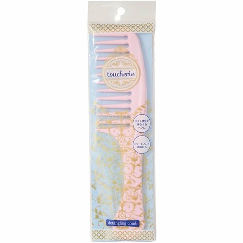 トリートメントコームおすすめ 貝印 toucherie ハンドコームL粗目 イメージ2
