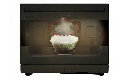 シャープ：らくチン！（絶対湿度）センサー オーブンレンジおすすめ イメージ