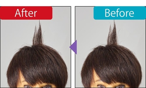 【キープ力】少しなびいたがくずれない! メンズヘアスプレーおすすめ イメージ