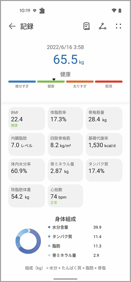 詳細なデータがスグに測れる イメージ2