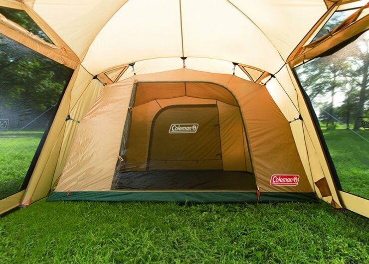 天井2m超えの広さ！コールマン 2ルームテントの口コミや評判は本当？ ヤラセなしで検証レビュー