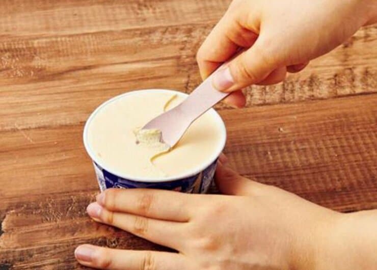 プロ絶賛！ アイスクリームスプーン｜カチコチアイスもすぐにおいしく食べられます<br>
