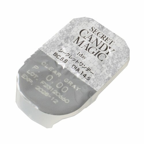 グレーカラコンおすすめ シークレットキャンディーマジック シークレットキャンディーマジック ワンデー/クリアグレー イメージ2