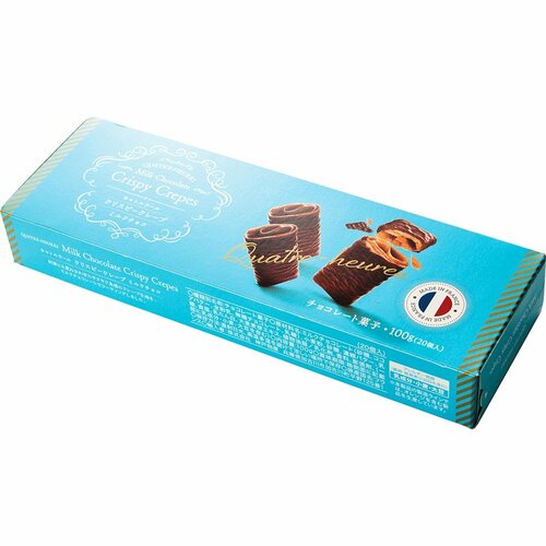 神戸物産 キャトルウール クリスピークレープ(ミルクチョコ) イメージ1