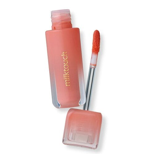 リップグロスおすすめ ミルクタッチ デューステインシアーリップグロス/05 ピーチドロップ イメージ