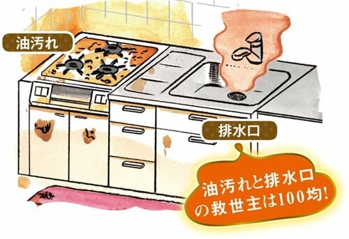 油汚れがズルンっ! 最強すぎる掃除グッズは100均にあります