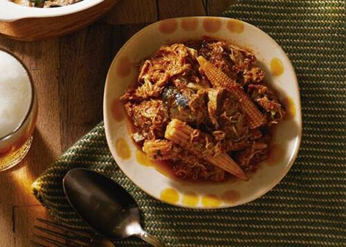 【和えるだけアレンジレシピ】ヤングコーンの旨辛和え イメージ