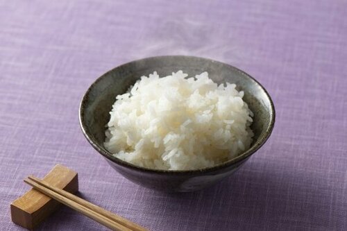 お茶碗に入ったごはん