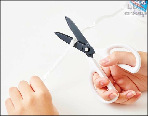 切りにくかったあれこれが何でも切れる LDKベストバイノーマルハサミU1000円おすすめ イメージ3