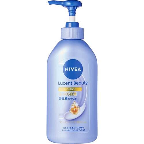 ニベア ルーセントビューティ バイタルエンリッチ ふっくら豊潤 美容液ボディミルク イメージ1