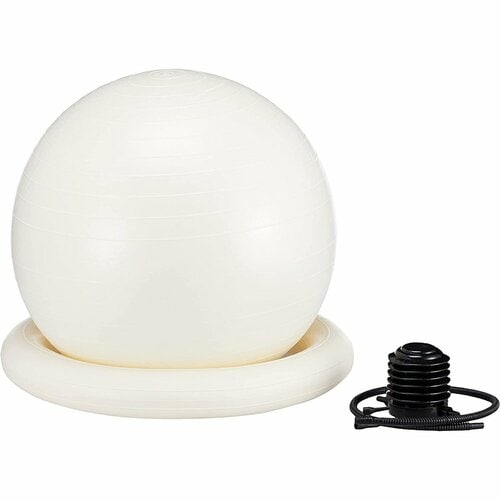 バランスボールおすすめ ラヴィ リング付ジムボール 姿勢よしこ イメージ1