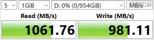 公称値通りの速度を計測 スティック型SSDおすすめ イメージ