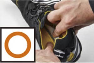 格安モデルと比べたら柔軟性も作りも断然ビブラム イメージ2