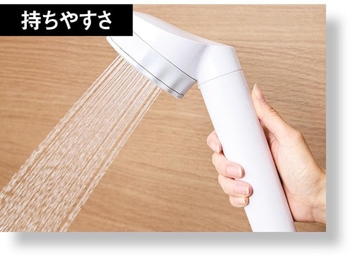 持ちやすさ シャワーヘッドおすすめ イメージ