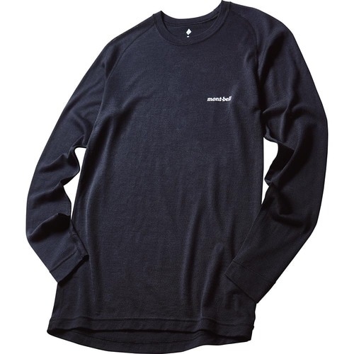 モンベル「スーパーメリノウール M.W. ラウンドネックシャツ Men's」おすすめ モンベル スーパーメリノウール M.W. ラウンドネックシャツ Men's イメージ1
