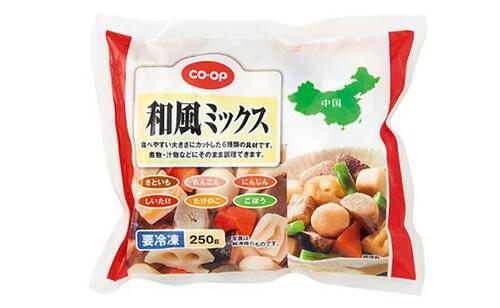 コープ:和風ミックス 250g:冷凍食品