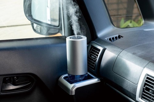 密室の車内は除菌・消臭・加湿が大切! イメージ