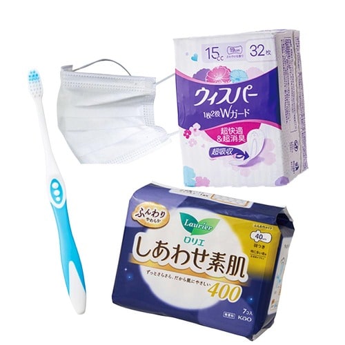 2：あると助かる衛生用品などをチェック 防災リュックおすすめ イメージ