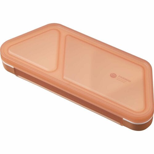 女性向けお弁当箱おすすめ シービージャパン 薄型弁当箱 抗菌フードマンおにぎり イメージ