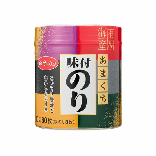 味付け海苔おすすめ 白子 R甘口味付のり卓上 10切80枚 イメージ