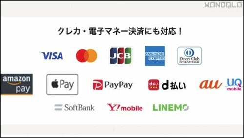 テスト4：支払い方法の豊富さ フードデリバリーアプリおすすめ イメージ