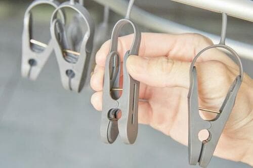 オシャレで使い勝手も◎ インテリア洗濯ハンガー40ピンチ イメージ3