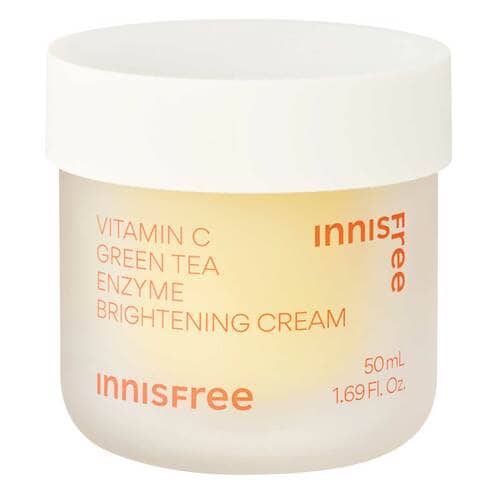 保湿クリームおすすめ イニスフリー ビタC グリーンティーエンザイム ブライト クリーム イメージ