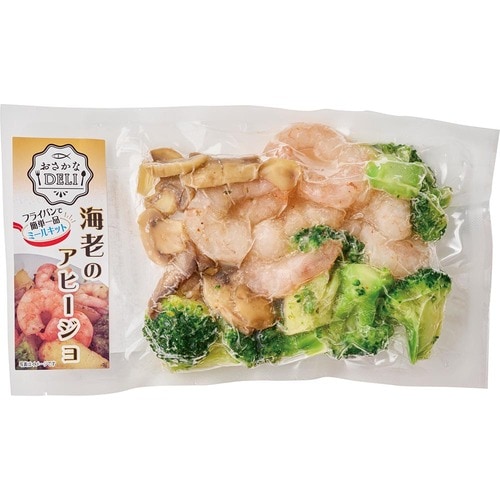 ミールキットおすすめ マルケー食品 おさかなDELI 海老のアヒージョ イメージ1