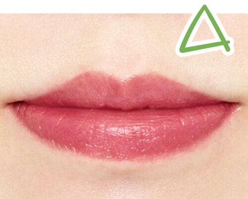 キュート×幼顔：△ 青みピンクリップおすすめ イメージ