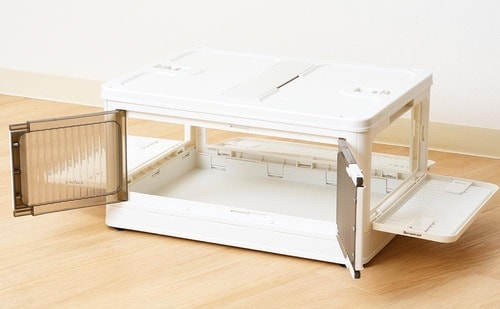 出し入れしやすさ 折りたたみ収納ボックスおすすめ イメージ