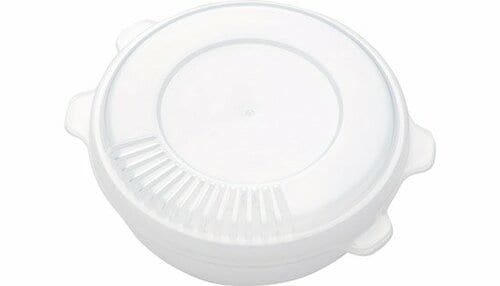 セリア(Seria):電子レンジ調理器 半熟玉子風:キッチン用品
